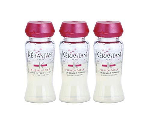Kerastase Fusio-Dose Concentre Pixelist Treatment 3 Vials (no Box, Half Full Vials) - //coolthings.us