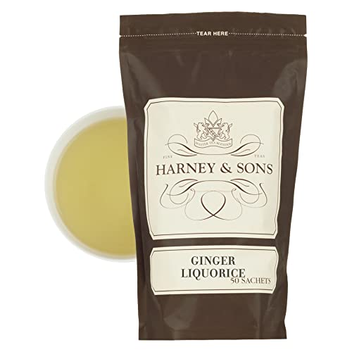 Image of Harney & Sons Tea, Ginger & Liquorice, 50 sachets