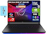 Compare ASUS ROG Strix Scar 18 (G834JYR-XS97) vs ASUS ROG Strix Scar AI 18″ (65af6683-af2d-427c-bcf9-62e8695b4e62)