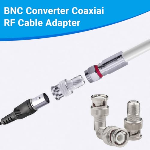 Conector BNC macho a F hembra paquete 14 piezas miniatura 5