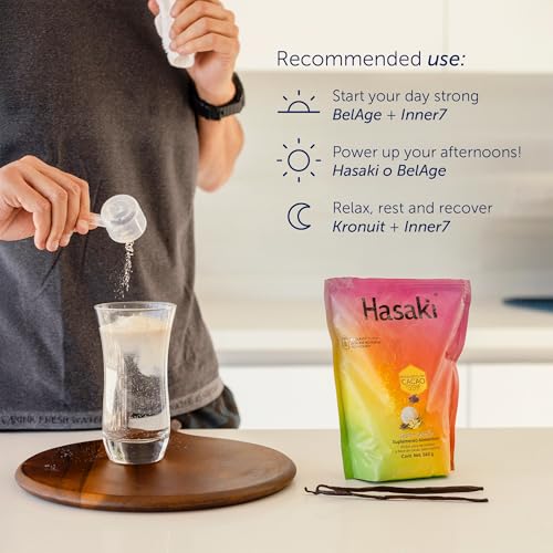 Global Vanilla Hasaki Dietary Supplements Powder is a Japanese-Origin Product for Protecting Gut Health and Nutrition. Net Weight 20 Ounces (1.2 pounds), 0.49 Ounces of Protein per dose - Image 6