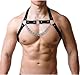 Herren Leder Harness Herren Gay Body Chest Fetish Punk Chest Strap Gothic Harness Bondage Fesseln Erotic Men Gay Fetish Sexy Chest Harness Punk Gothic Slave Bondage