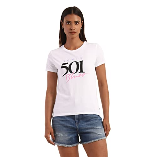Image of Levi's Women's Brand Logo Crew Neck T-Shirt