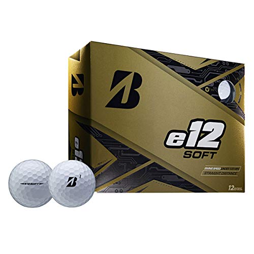 Bridgestone Golf e12 Soft Golf Balls, White