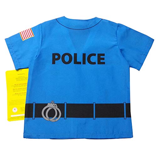 Aeromax, Inc. My 1St Career Gear Blue Dr. Top, Police #TOP2