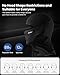 ILM Adult Motorcycle Balaclava Face Mask for Ski Model FM01 Men Women Black
