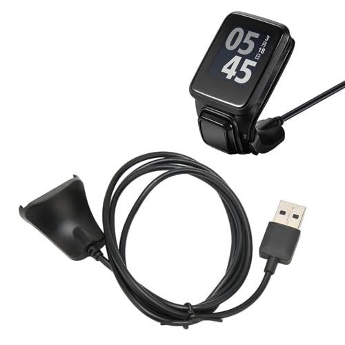 para Watch Charger, Cargador de Reemplazo Cable de Carga USB Carga Rápida, Amplia Compatibilidad para Runner2 para Adventurer 3.3ft Negro