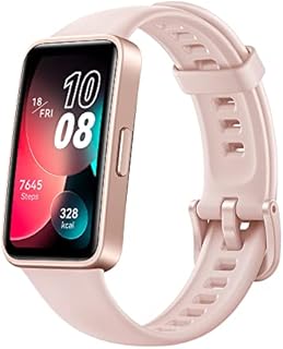 HUAWEI Band 8 Smartwatch, Ultraflaches Design, Schlaf-Tracking, 2 Wochen Akkulaufzeit,Gesundheits- und Fitness-Tracker, Kompatibel mit Android & iOS, Deutsche Version, Sakura Pink