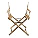 Casual Home 18-Inch Director Chair, Natural Frame