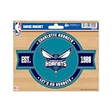 Rico Industries NBA Basketball Charlotte Hornets Standard Badge Magnet - for Car, Fridge