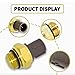 QZTYTY Radiator Coolant Fan Switch, Water Temperature Sensor, 37760-P00-003/004 Engine Temp Sensor, Compatible with Honda Civic CR-V Element Acura MDX TSX