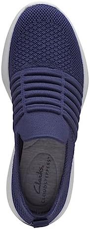 Clarks Women's Ezera Walk Oxford, Dark Navy Knit, 8 | Image 6