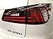 MOSTPLUS Tail Lights Compatible for Lexus IS350 IS250 2006-2012 (Set of 2) (Red Clear)