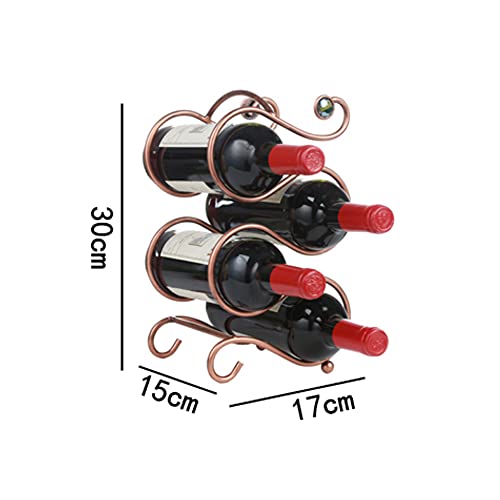Soporte para botellas de vino Darley H30xL17xW15cm miniatura 3