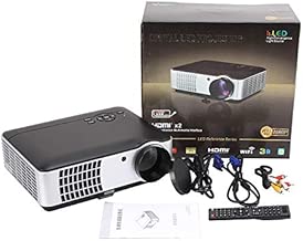 Portable Display Lumens Projector Picture Black UK Plug