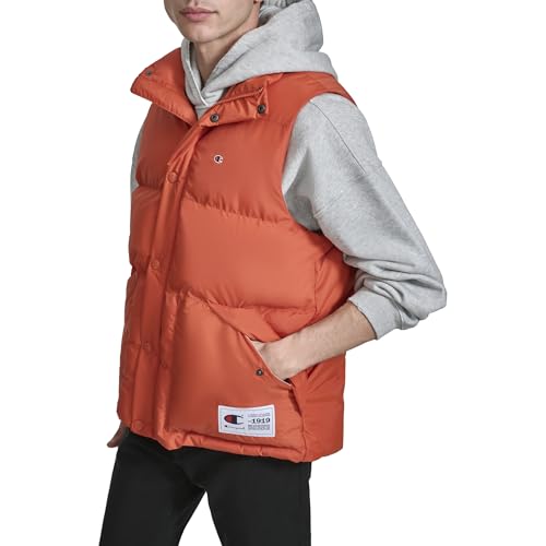 Image of Champion Men's Puffer Vest With Logo