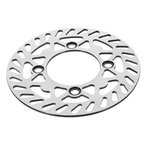 Gogogmee Mountain Bike Brake Disc Rotor High Strength Cycling Accessory for Enhanced Braking Performance Compatible with Various Motorcycle Models Durable Metal Design for Safe
