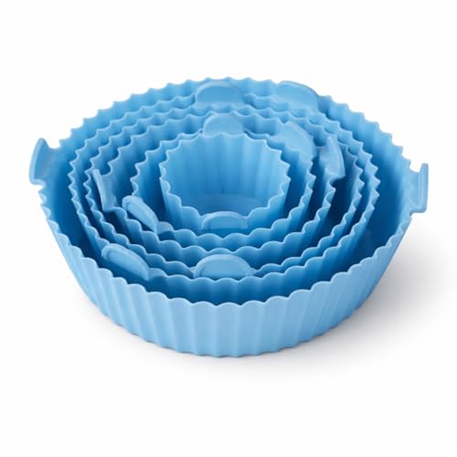 HARKOIZ Air Fryer Silicone Liners 6 Pack - Image 7