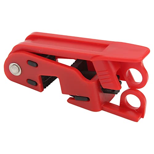 Leapiture Circuit Breaker Lockout Circuit Breaker Clamp Lock 20mm Clamp Size Exquisite Workmanship for Industry Home