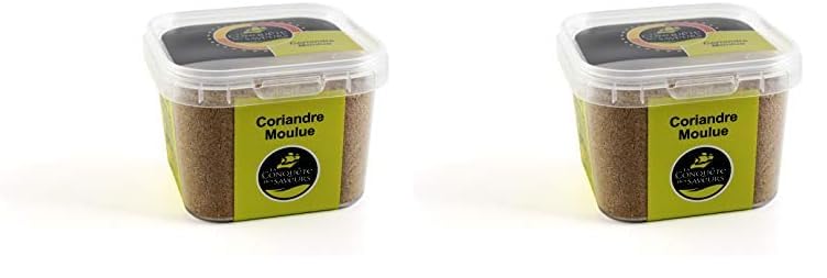 Coriandre moulue 50 gr (Lot de 2)