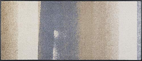 Wash+Dry Doormat Medley Beige 60 x 140 cm Washable for Indoor and Outdoor Use, 60 x 140 cm (Rectangular)