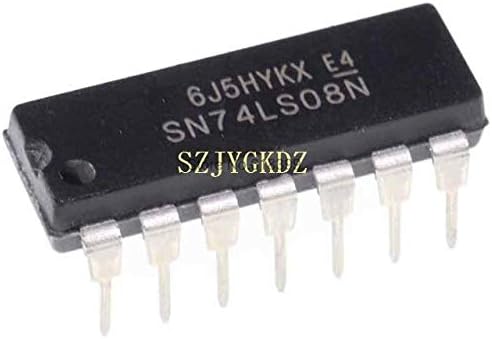 10PCS Sn74ls Sn74ls08 and Gate 4-Element 2-in Bipolar 14-pin Pdip Sn74ls08n