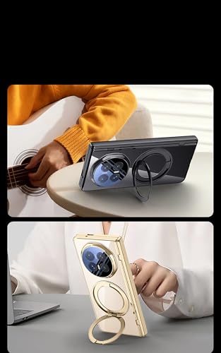 Coque Honor Magic V6 contre les rayures avec charnière articulée noire - 6