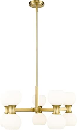 Z-Lite 494-10MGLD Artemis Chandelier, 10-Light 600 Total Watts, Modern Gold