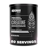 BIRDMAN Micronized Creatine Monohydrate Powder, Organic, Muscle Recovery, Caffeine Free, Creatine Pre Workout, Vegan, Post Workout, Gluten Free, Sugar Free | 80 Servings (5 Grams Each) | 0.8lb