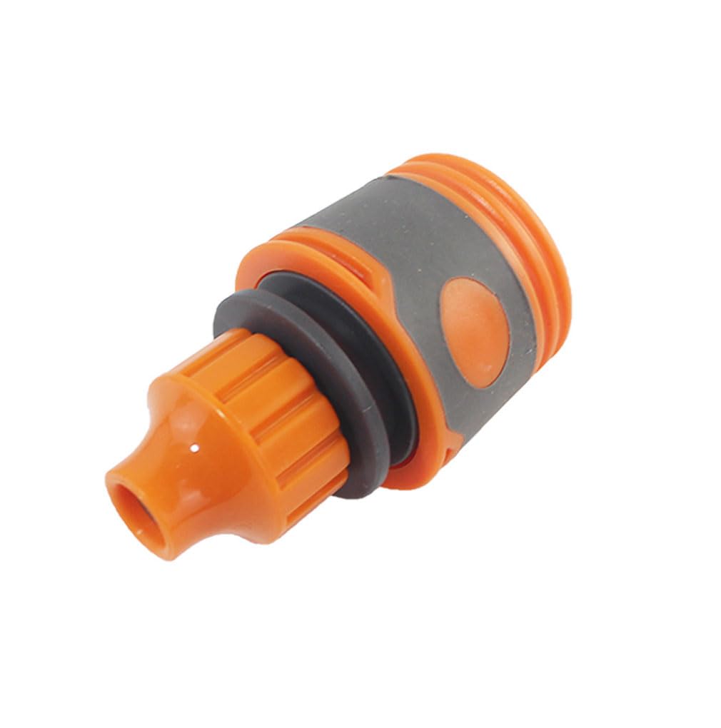 Adattatore per micro irrigazione, connettore rapido per tubo dell'acqua da giardino, in plastica, con connettore spinato da 1/4, adatto per tubi da 4/7 mm e 8/11 mm