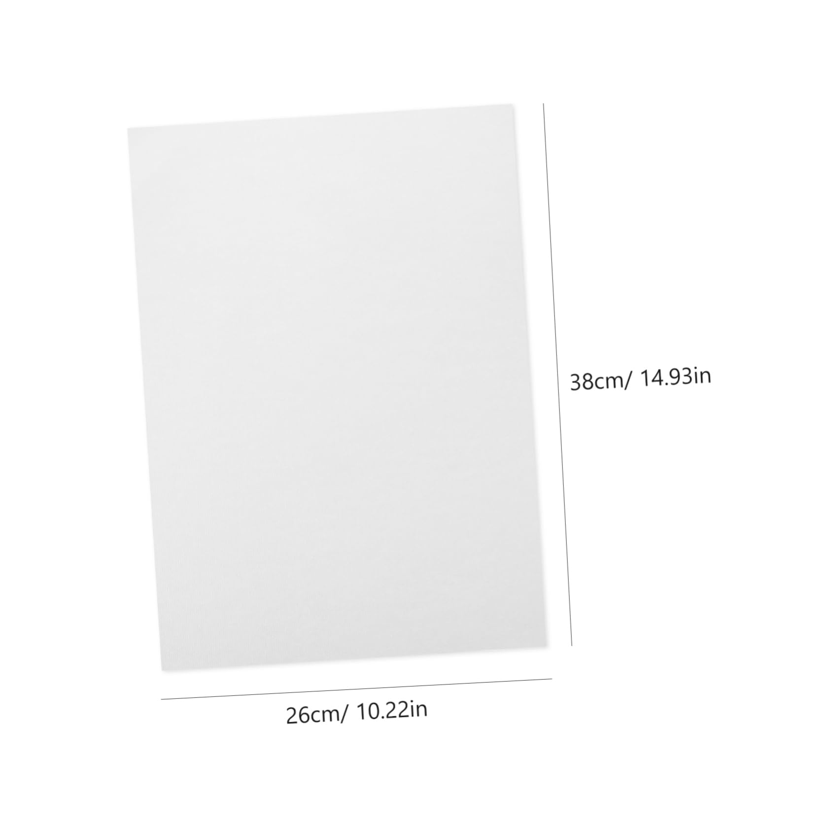 Papier Aquarelle pour Débutants 50 Feuilles, Papier Blanc à Peindre