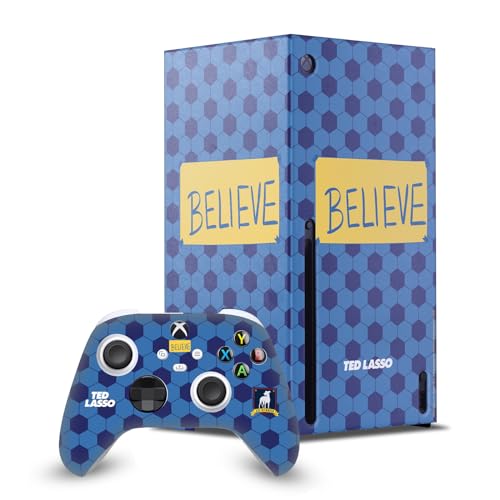 Skin Xbox Series X contre les rayures motif Ted Lasso saison 1