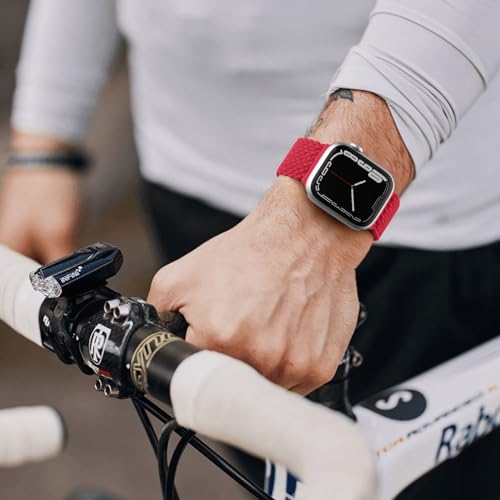 Zedoli Braided Solo Loop Compatible with Apple Watch Bands for Women, Adjustable Stretchy Nylon Solace Band for Apple Watch Band 40mm 38mm 41mm Elastic Sport Straps for iWatch Series 9 8 7 6 5 4 3 2 1 by Zedoli - Image 7