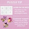 Colorful Elephant Puzzles for Adults 1000 Pieces, Rainbow Pretty Animal Jigsaw Puzzles, Challenging Beautiful Butterfly Puzzle