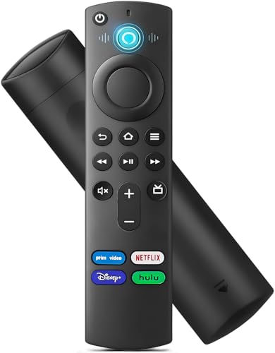 L5B83G Replacement Voice Remote Control for TV Stick (4K/4K Max/Lite), TV Cube (2nd / 3rd Gen) and for Insignia, Toshiba, Pioneer Smart TVs and Many Other TVs