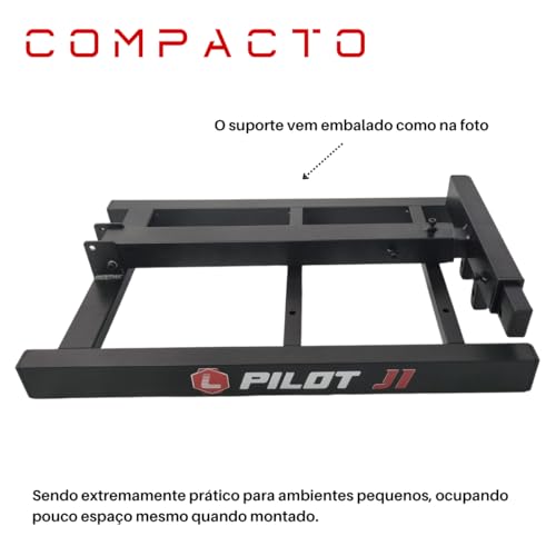 LimaRace Suporte Para Volantes Pilot J1 USB Preto - PC, PS3, PS4, XBOX 360, ONE - Imagem 2
