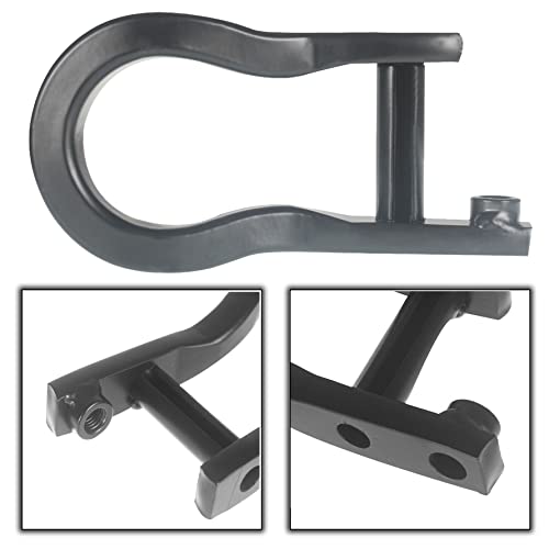 Munirater 84072463 2Pcs Tow Hooks Black Replacement thumb #3