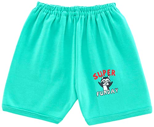 Image of CUCUMBER Baby Half Sleeve Front Open Cotton Top And Bottom Shorts Set