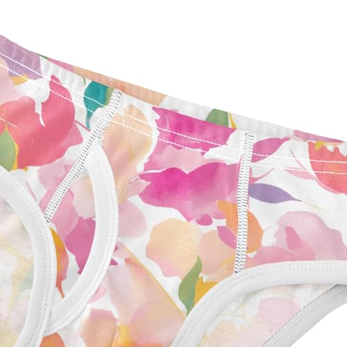 KLL Summer Small Fresh Watercolor Toddler Boys Comfort Training Underwear Breathable Undies4