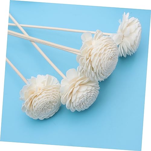 Palitos de Ratán con Flores 10 piezas para Difusor de Aroma miniatura 5