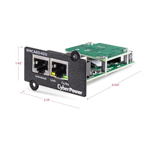 Image of CyberPower RMCARD400 Remote Management Card for UPS Systems & ATS PDUs