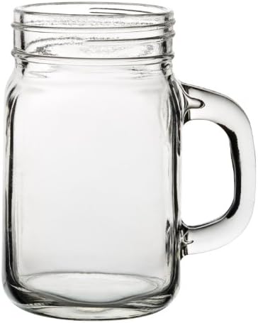 Tennessee Handled Jam Jar Glass (Jermiah Weed style) 15oz (43cl) (Box Size 1X24)