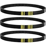 HOOTO Go Kart Belt 725, 725 Belt for 30 Series Torque Converter Belt, V-Belt, Black, Compatible with Mudhead 208R, Hammerhead 80T, Trailmaster MB200, Mid XRX Go Karts
