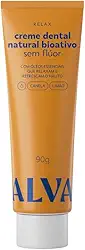 Alva Personal Care Pasta De Dentes Natural Alva Com Bioativo Relax 90G - Limão E Canela