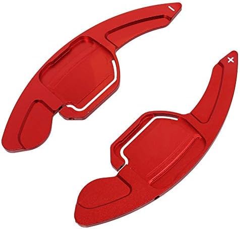 NICPET Car Steering Wheel Shift Paddle Extension Shifters Gear Stickers,for Audi S8 2013-2017,1 Pair Paddle Shifte Extension