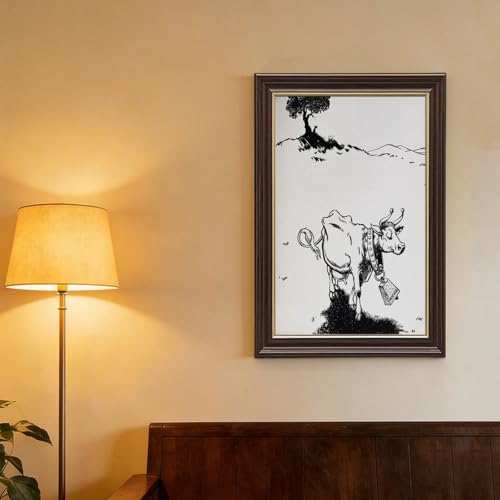 Impression sur toile de qualité Munro Leaf style rétro - 4