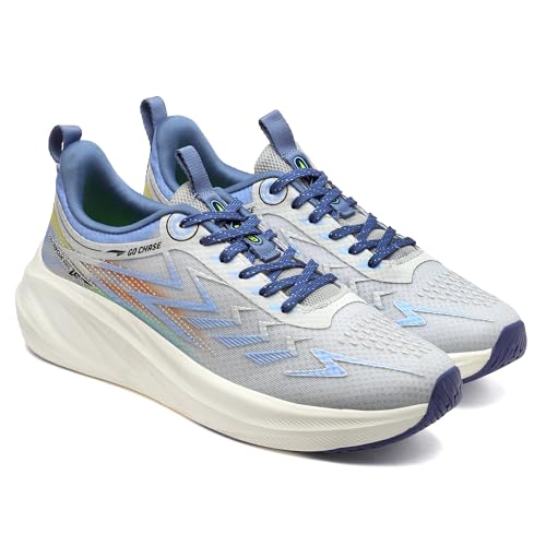 Image of ASIAN Men's VOLCANO-01 Sports Lightweight Running Shoes with Upper mesh Fabric and Phylon Sole with Memory Foam Insole for Mens and Boys