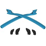 Oakley unisex adult Aoo9144kt Half Jacket 2.0 Ear Sock and Nose Pad Accessory Kit, Sky Blue, One...