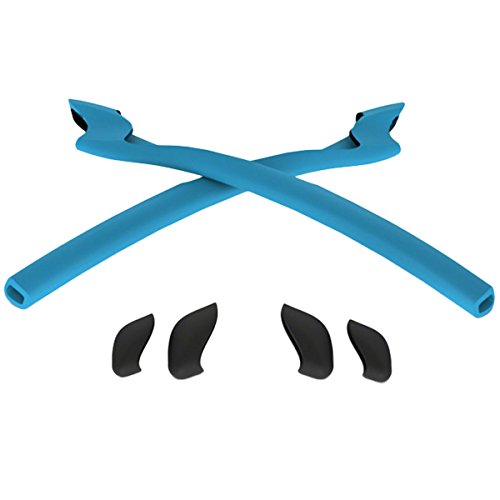 [�I�[�N���[] HALF JACKET 2.0/�n�[�t�W���P�b�g2.0 Sky Blue Earsock/Black Nosepad 101-602-005