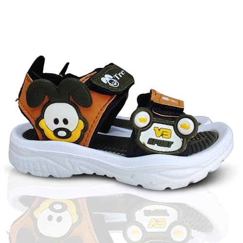 Image of Bear Kids Sandals, Attractive Colors And soft Sole, welcro Closure (Age 1 to 6 Years)